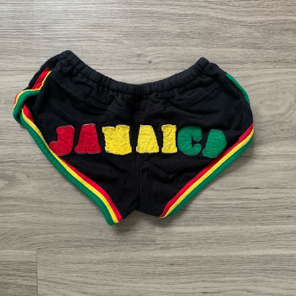 3 for $30 Jamaican one love Bob Marley booty shorts